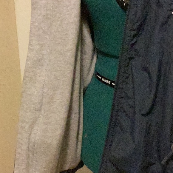 Waterproof Blue Zip front Mens Hooded Jacket Med,pockets WEATHERPROOF Garment Co - Picture 6 of 8